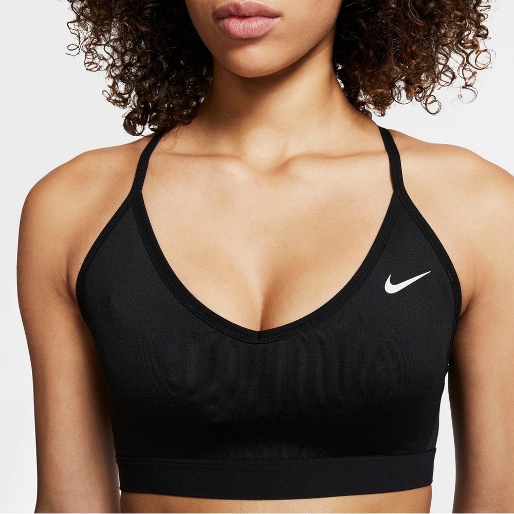 Nike Pro Indy Women's Black Strappy Sports Bra